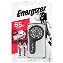 ENERGIZER Lampe torche « compact led metal » + 3 piles AA LR06 fournies