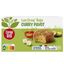 CÉRÉAL BIO Croq' soja curry & pavot BIO