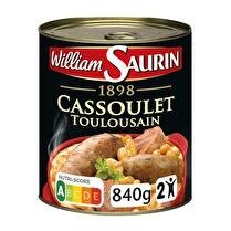 WILLIAM SAURIN Cassoulet Toulousain à la graisse d'oie