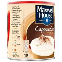 MAXWELL HOUSE Capuccino mousse onctueuse & généreuse