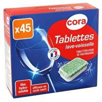 CORA Tablettes lave-vaisselle x45