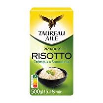 TAUREAU AILÉ Riz pour risotto