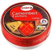 CORA Camembert  en portions x8