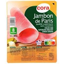 CORA Jambon de Paris supérieur 8 tranches