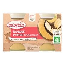 BABYBIO Compote pomme banane BIO  dès 4 mois