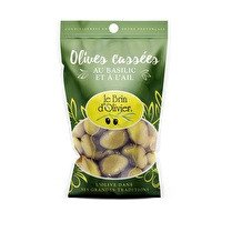 BRIN D'OLIVIER Olives cassées ail basilic