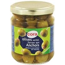 CORA Olives vertes à la farce d'anchois