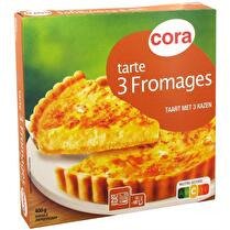 CORA Tarte aux 3 fromages
