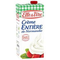 ELLE & VIRE Crème entière de Normandie  30% MG