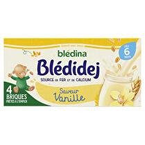 BLÉDINA Blédidéj -Céréales lactée saveur vanille dès 6 mois