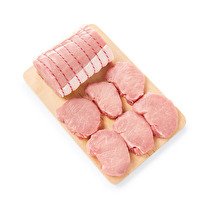 VOTRE BOUCHER PROPOSE Colis : Porc Rôti filet 900g + pavé de porc 6x 100g