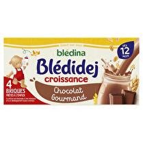 BLÉDINA Blédidéj - Céréales lactées croissance chocolat gourmand dès 12 mois