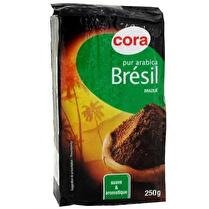 CORA Café moulu pur arabica Brésil