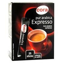 CORA Stick café expresso x25