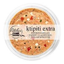 L'ATELIER BLINI Ktipiti extra poivrons grillés, yaourt Grec, feta battue & menthe