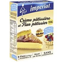 IMPERIAL Crème pâtissiere et flan pâtissier