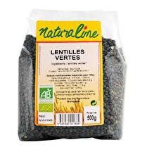 NATURALINE Lentilles vertes BIO