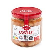 CHRIST Cassoulet cuisiné haricot lingot pur porc français