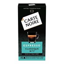 Dosette Senseo compatible Café Carte Noire n°10 Secrets de Nature - 32  dosettes