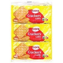 CORA Crackers salés x3