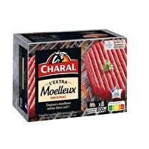 CHARAL Steack haché L'extra moelleux 15% MG