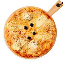 FABRIQUÉ DANS NOS ATELIERS Pizza quatre fromages