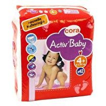 CORA Couches Activ'Baby T4+  9-20kg