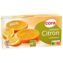 CORA Tartelettes au citron