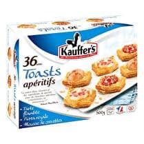 KAUFFER'S Toast apéritf x36