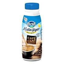 LACTEL Lait matin léger au café au lait UHT sans lactose