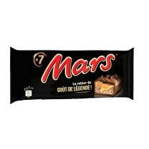 MARS Barres chocolatées caramel  x7