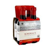 L'ÂME DU TERROIR Bordeaux AOP Rouge 4X25CL 13%