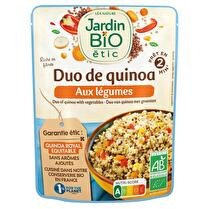 JARDIN BIO ÉTIC Duo de quinoa aux légumes BIO