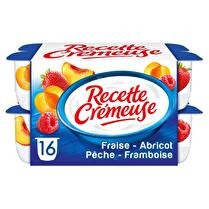 RECETTE CRÉMEUSE DANONE Yaourt recette crémeuse panaché