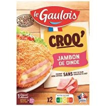 LE GAULOIS Croq jambon-fromage  x 2