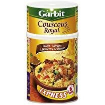 GARBIT Couscous royal poulet merguez et boulettes de viande