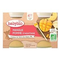 BABYBIO Compote pomme mangue dès 4 mois