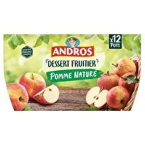 ANDROS Compote pomme nature