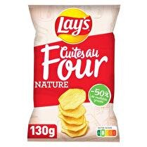LAY'S Chips nature cuites au four