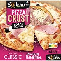 SODEBO Pizza crust classic emmental jambon