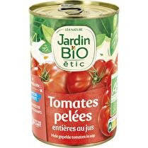 JARDIN BIO ÉTIC Tomates pelées entières au jus BIO