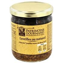 PATRIMOINE GOURMAND Lentilles vertes du Berry IGP au naturel