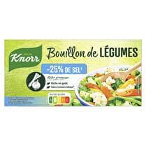 KNORR Bouillon de légumes x12