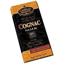 CAMILLE BLOCH Tablette chocolat Cognac noir