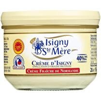 ISIGNY STE-MÈRE Crème fraîche AOP 40% MG