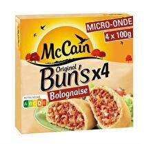 MC CAIN Original Bun's bolognaise x4