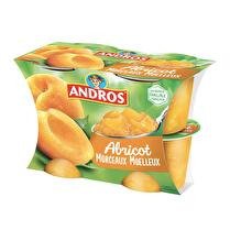 ANDROS Abricot avec morceaux moelleux