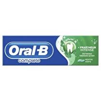 ORAL-B Dentifrice  complete 2en1 bdb fraicheur naturelle