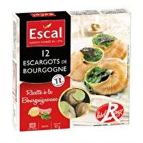 ESCAL 12 escargots de Bourgogne Label Rouge