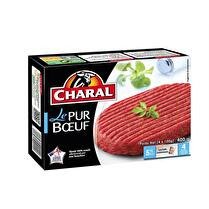 CHARAL Steak haché Le pur boeuf 5% MG
